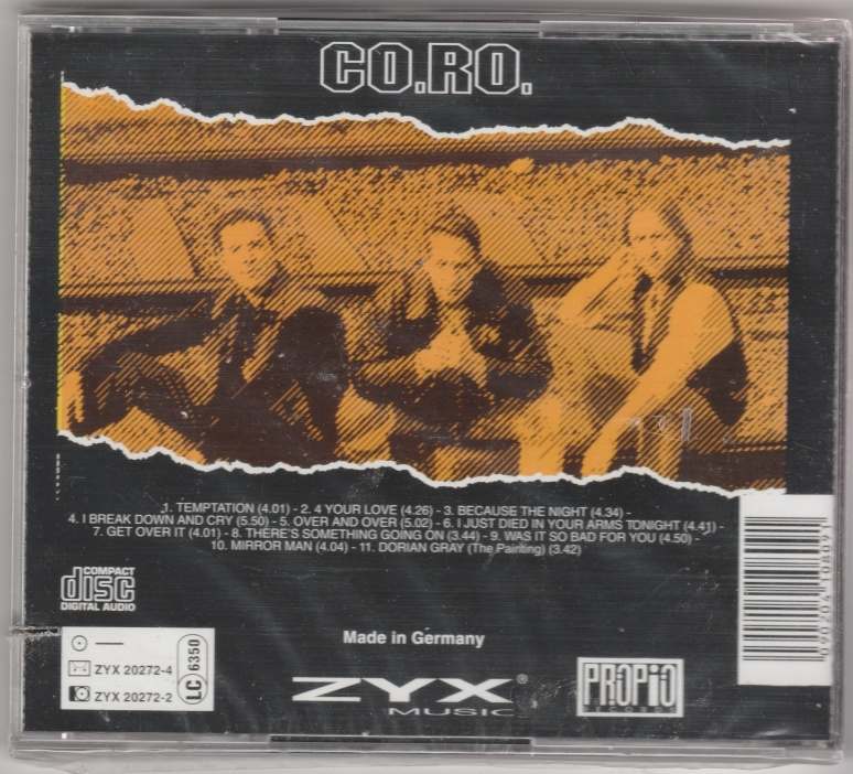 CD CO.RO. The album special Guest Taleesa