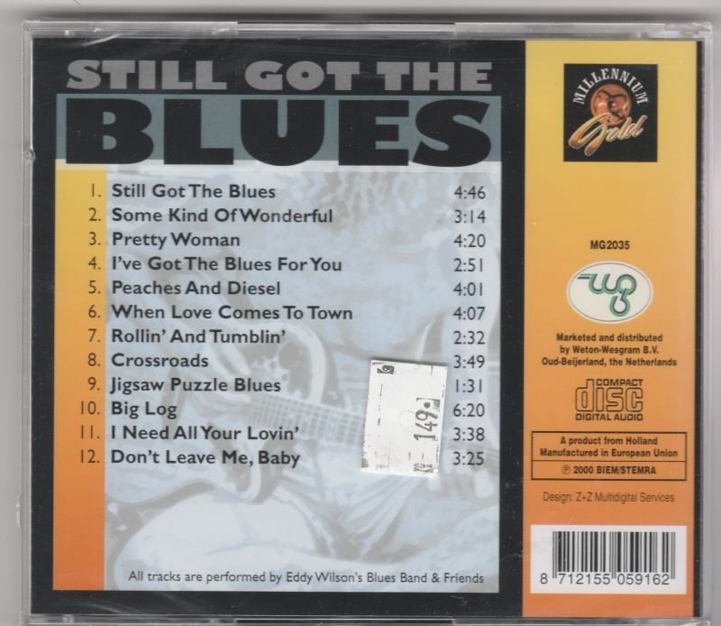 CD Still Got The Blues - Eddy Wilson´s Blues Band & Friends