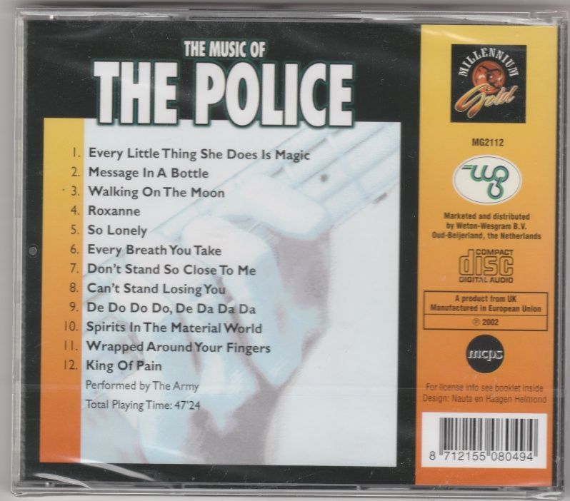 CD The Music Of THE POLICE performed by The Army