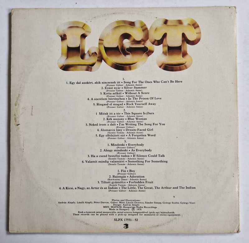 LP Locomotiv GT Aranyalbum 1971-76