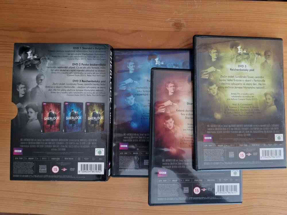Kolekce Sherlock Holmes 1. a 2. série