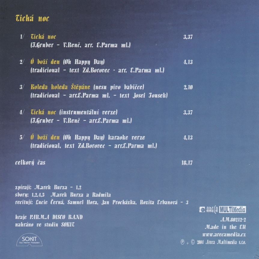 CD Tichá noc