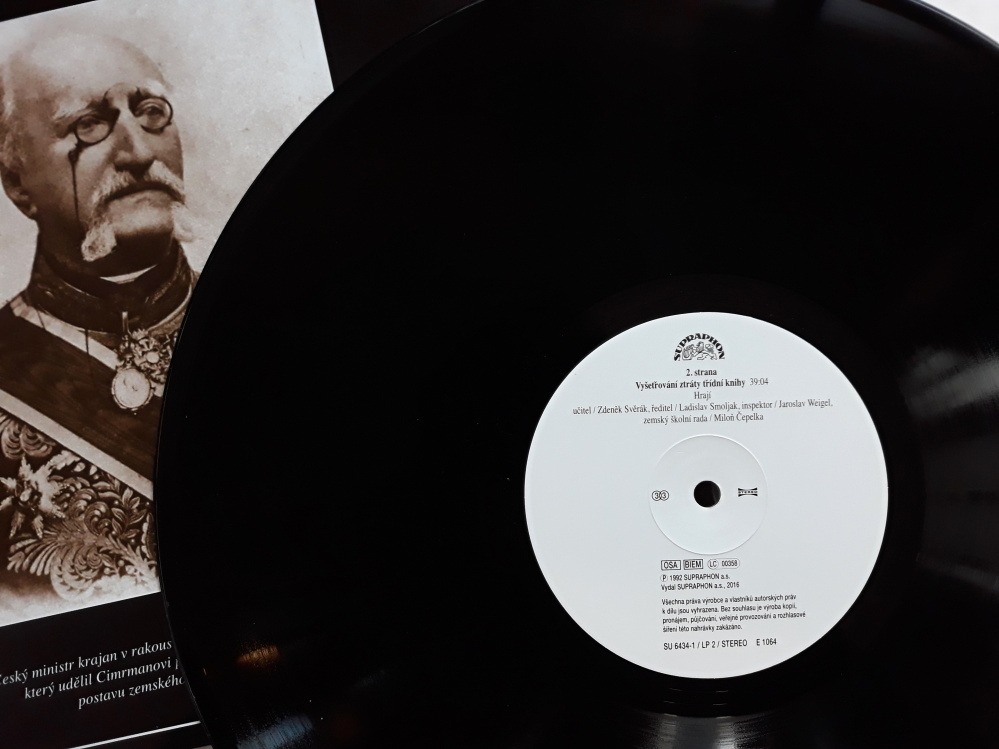 LP CIMRMAN - VYŠETŘOVÁNÍ ZTRÁTY TŘÍDNÍ KNIHY 