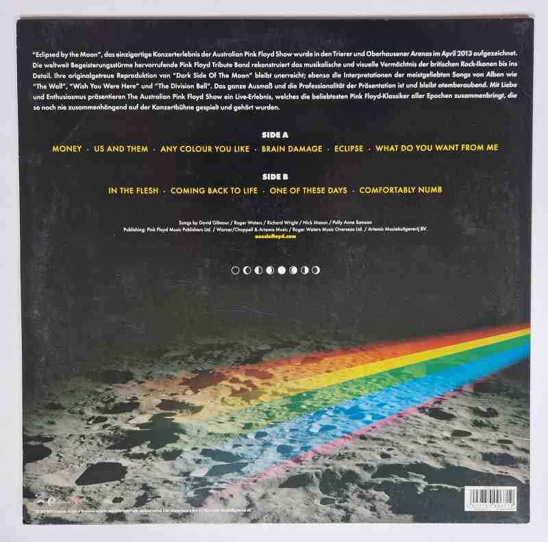 LP The Australian Pink Floyd Show Eclipsed By The Moon