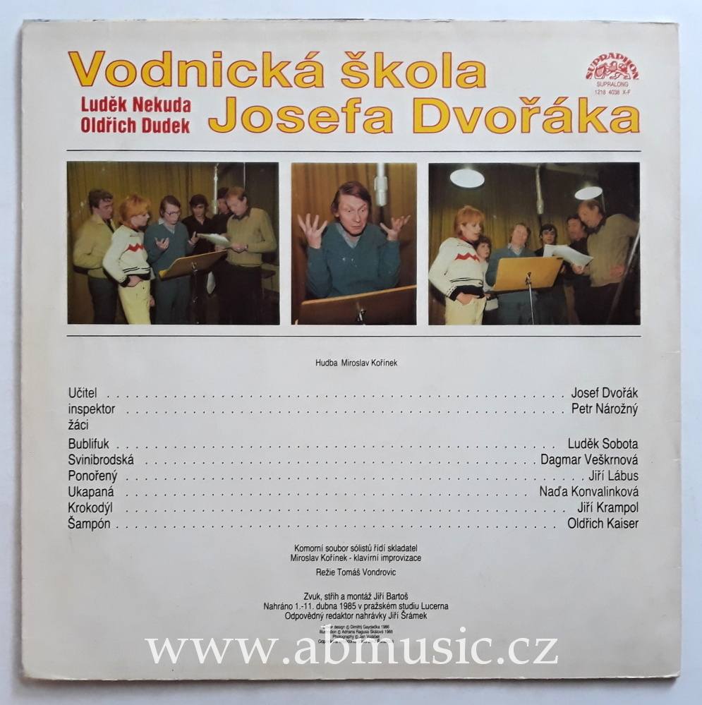 LP Vodnická škola Josefa Dvořáka - Luděk Nekuda , Oldřich Dudek