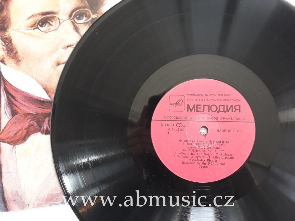 LP Franz Schubert - Piano sonatas 9 and 11