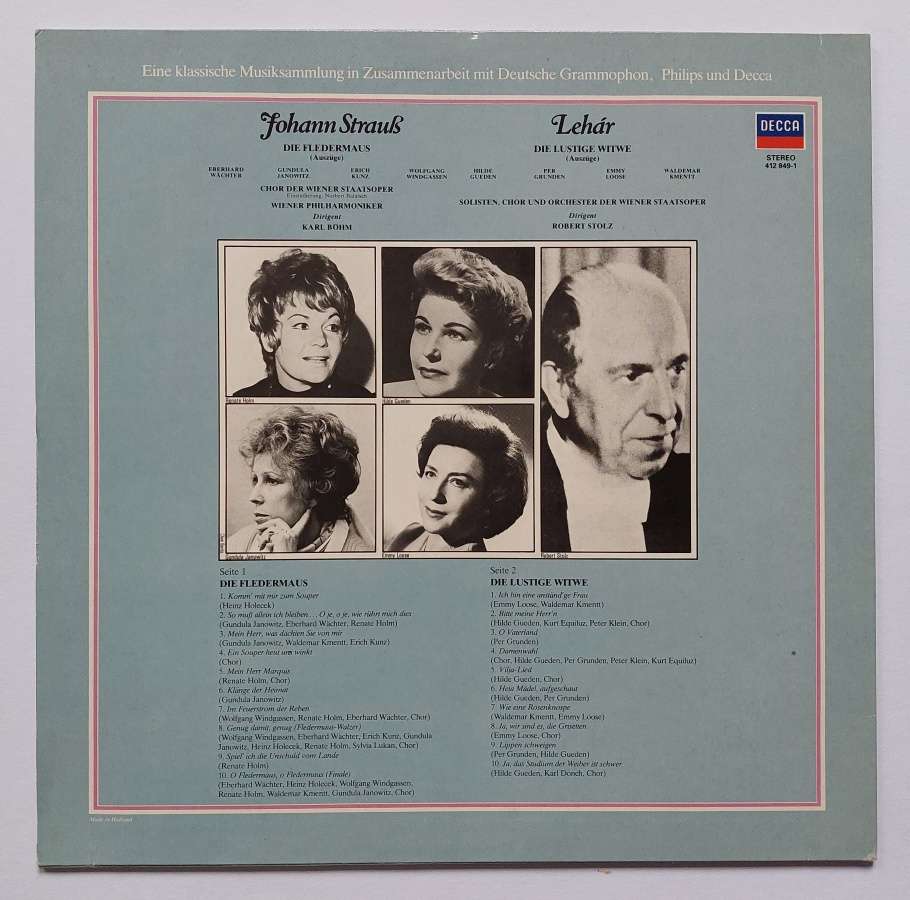 LP Johann Strauss - Lehár