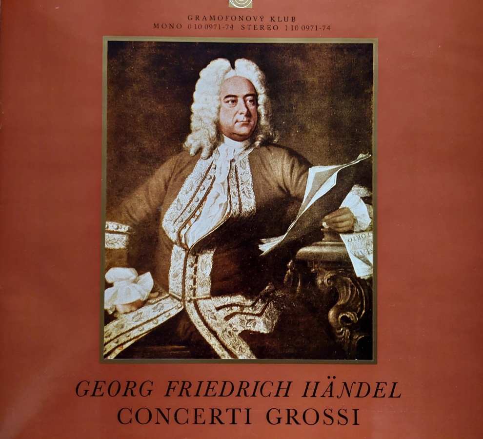 4 LP Georg Friedrich Händel - Concerti Grossi