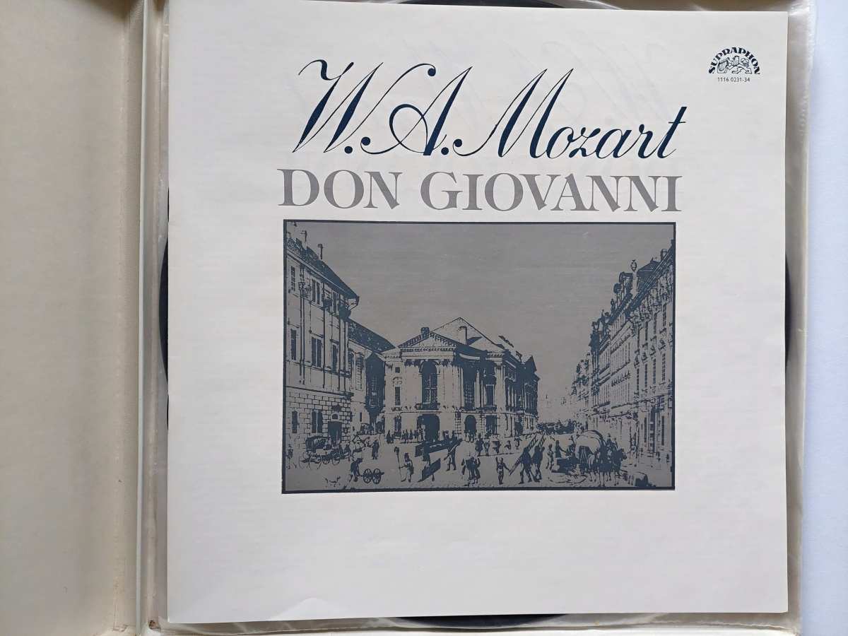 4 LP Wolfgang Amadeus Mozart - Don Giovanni 