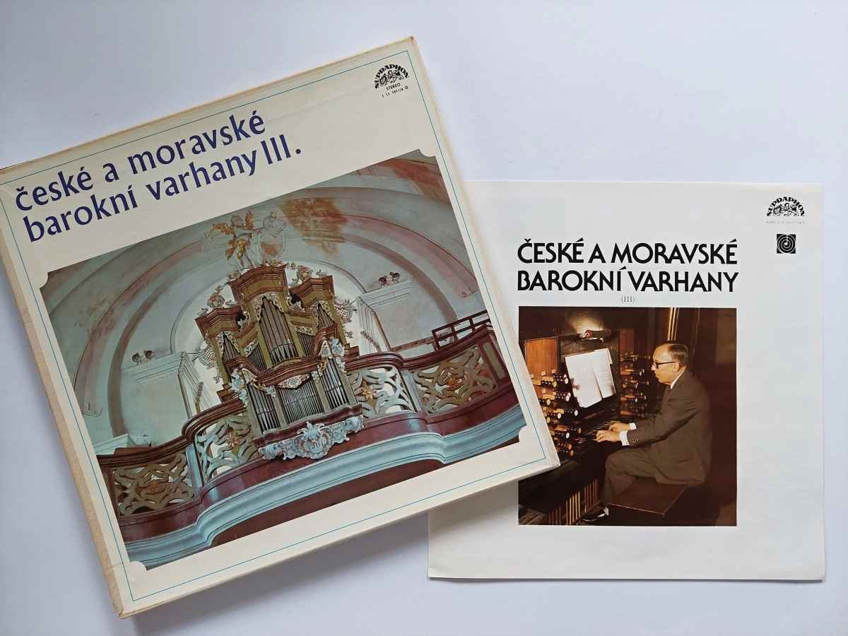 4 LP České a moravské barokní varhany III