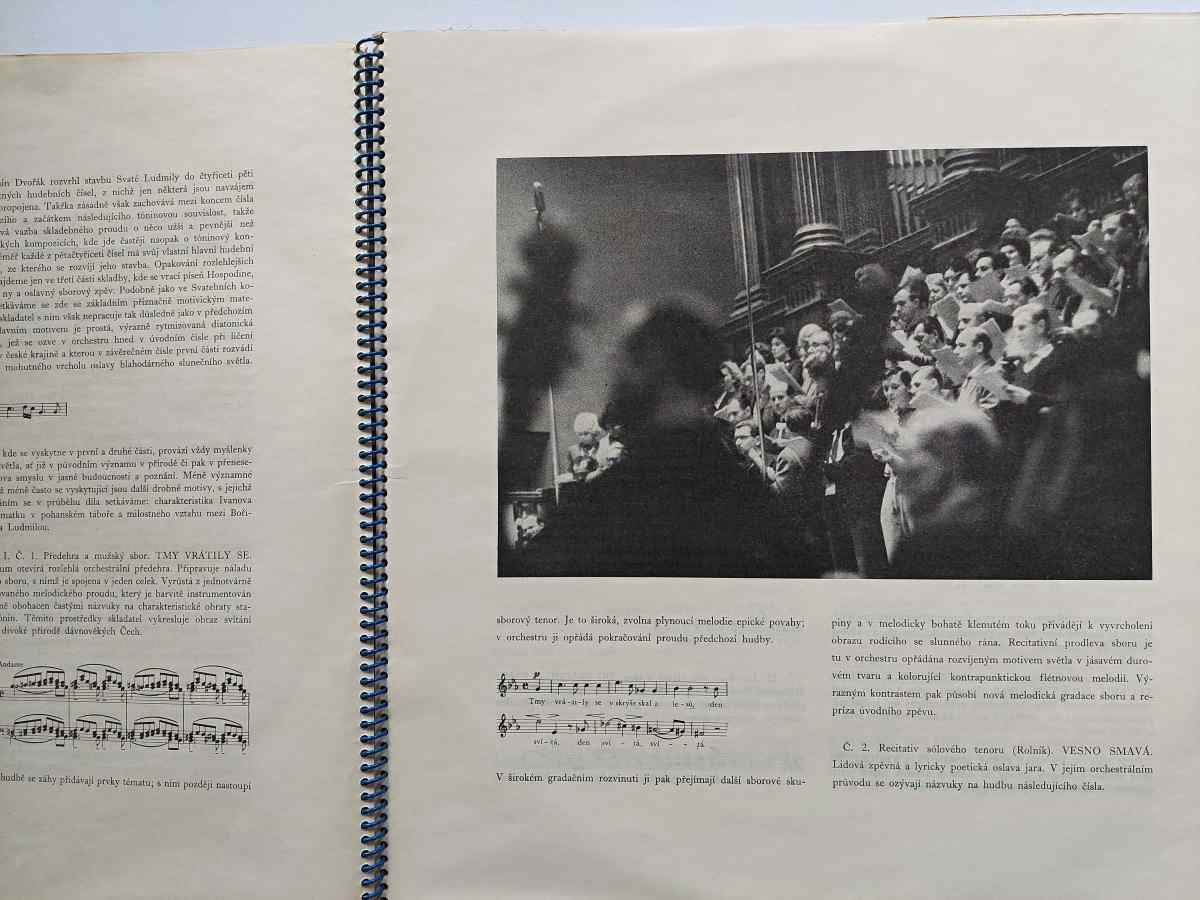 3 LP ANTONÍN DVOŘÁK - SVATÁ LUDMILA