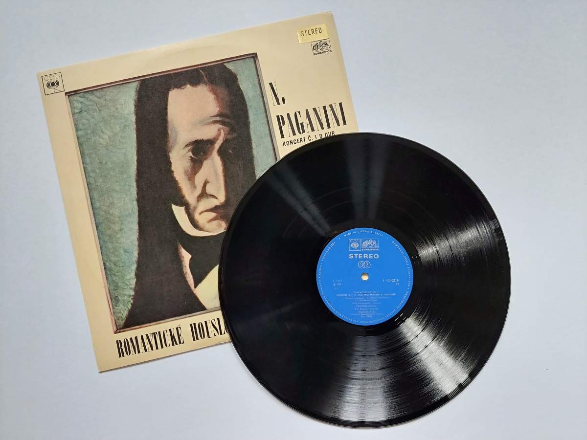 LP Niccolo Paganini - Romantické houslové koncerty