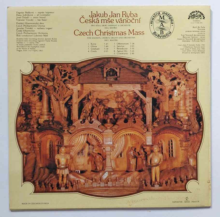 LP Jakub Jan Ryba - Česká mše vánoční - Czech Christmas Mass