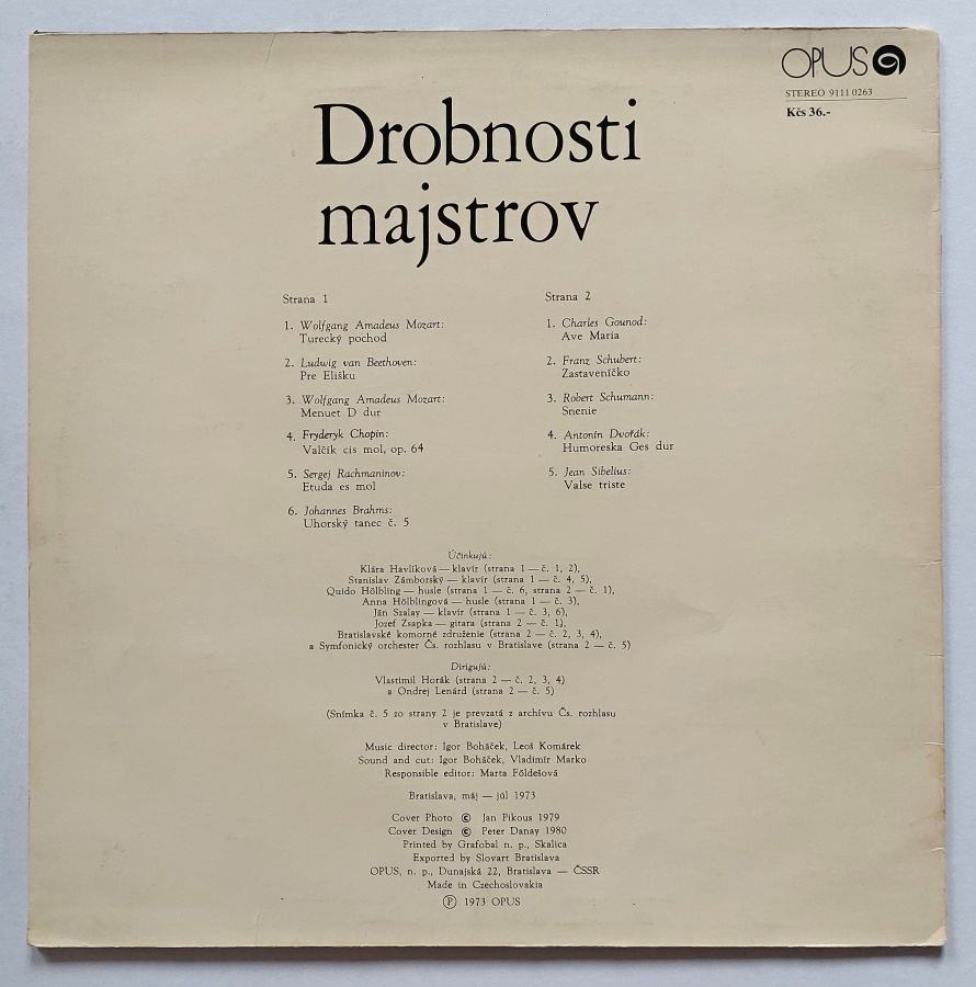 LP Drobnosti Majstrov