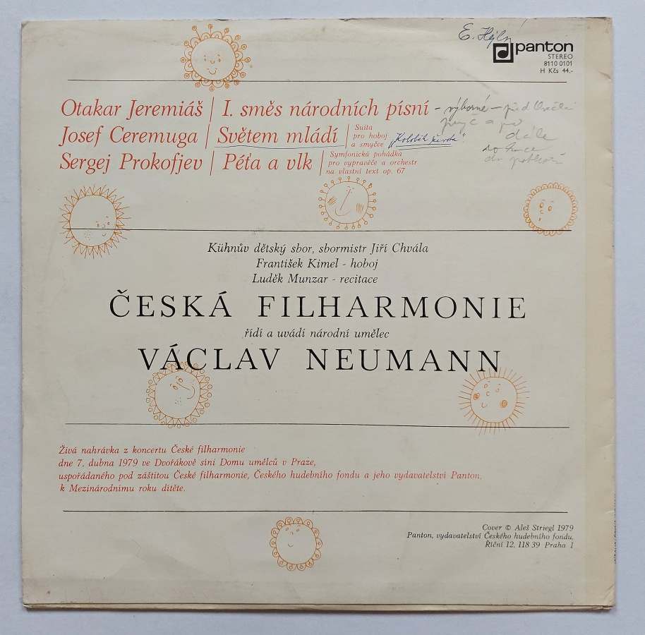 LP ČESKÁ FILHARMONIE - VÁCLAV NEUMANN