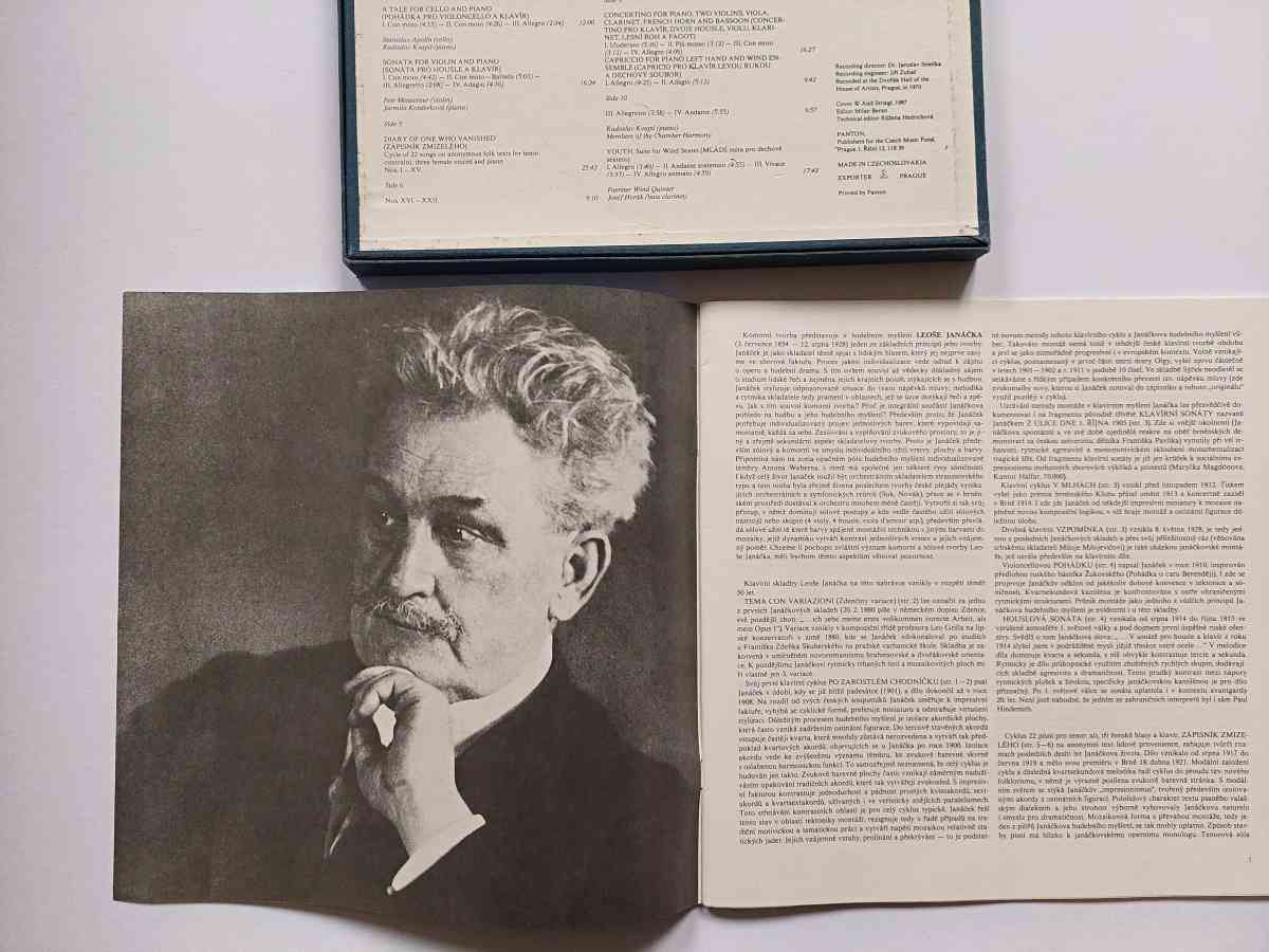 5 LP LEOŠ JANÁČEK - CHAMBER PROFILE