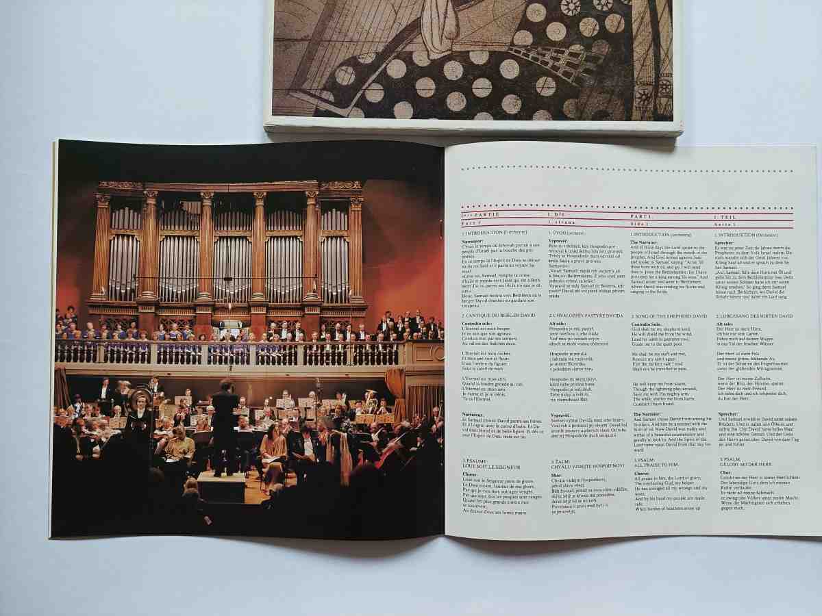 2 LP ARTHUR HONEGGER - LE ROI DAVID (KRÁL DAVID)