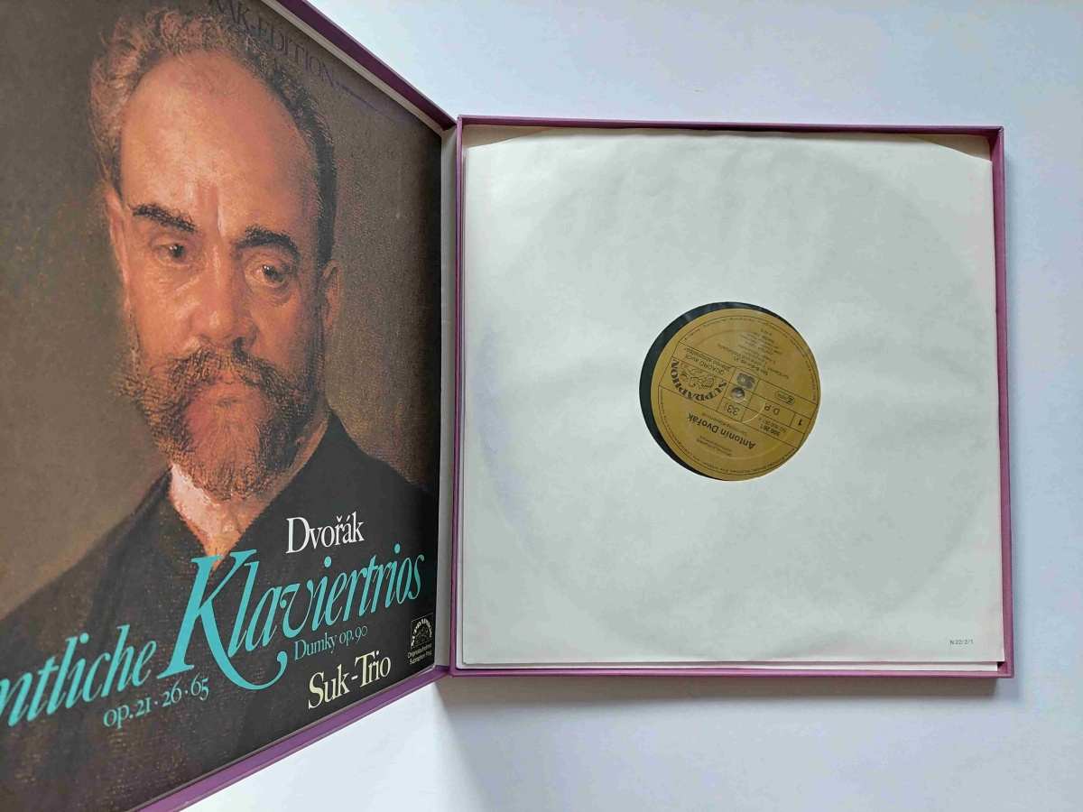 3 LP ANTONÍN DVOŘÁK - Sämtliche Klaviertrios Suk-Trio