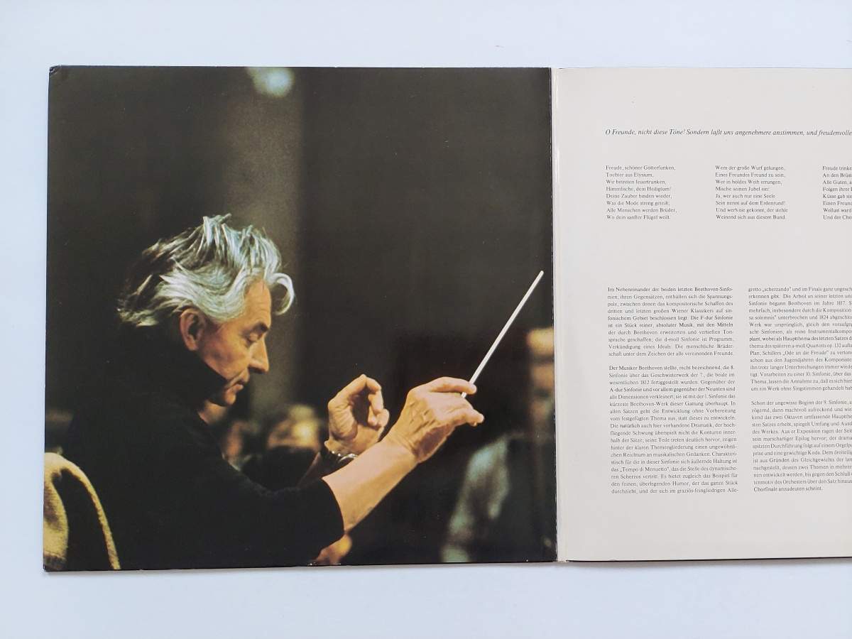 2 LP Ludwig Van Beethoven - Symfonie nr. 8 und 9