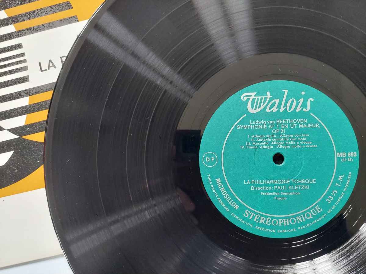 LP Ludwig Van Beethoven - Symphonie No 1 op. 21 , No 2 op. 36