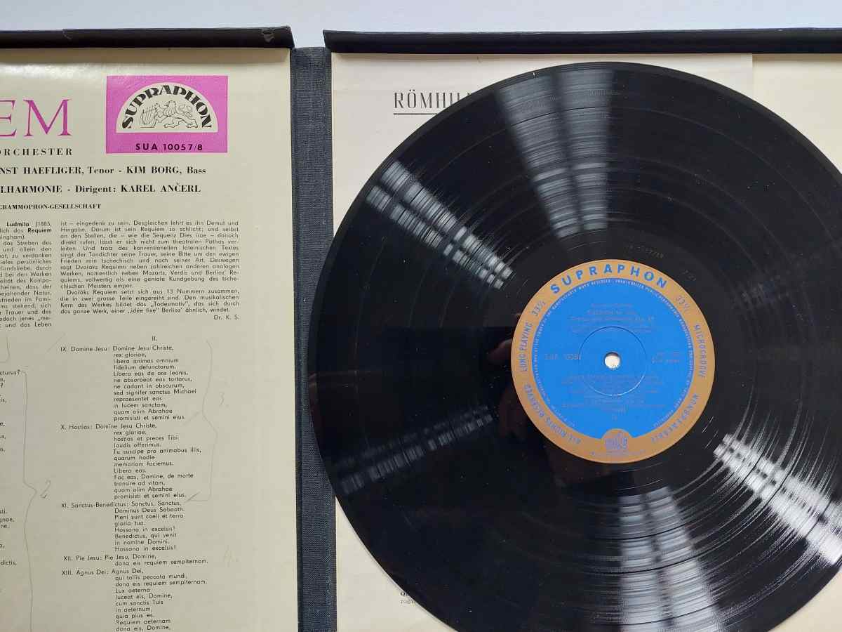 LP ANTONÍN DVOŘÁK - REQUIEM Karel Ančerl