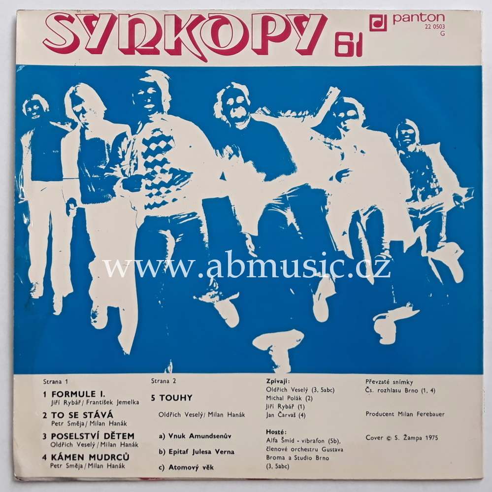 LP Synkopy 61 - FORMULE 1