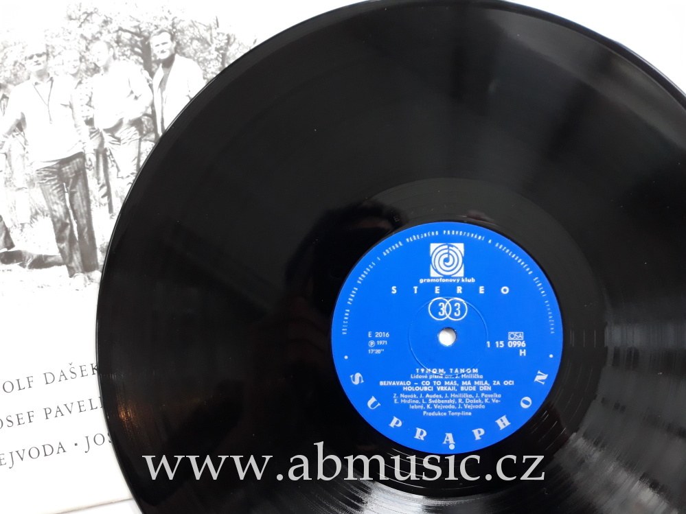 LP Jaromír Hnilička & Karel Velebný Tentet - Týnom Tánom