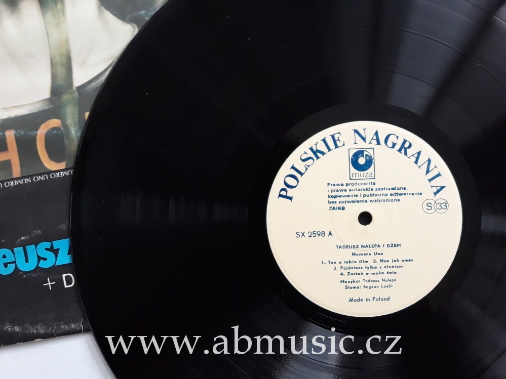 LP Tadeusz Nalepa + Dzem - Numero Uno