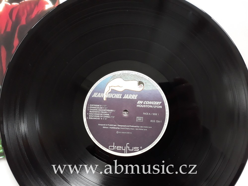 LP JEAN MICHEL JARRE EN CONCERT HOUSTON LYON 