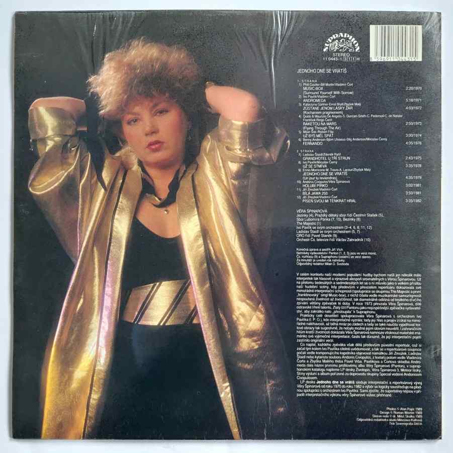LP Věra Špinarová - Jednoho dne se vrátíš