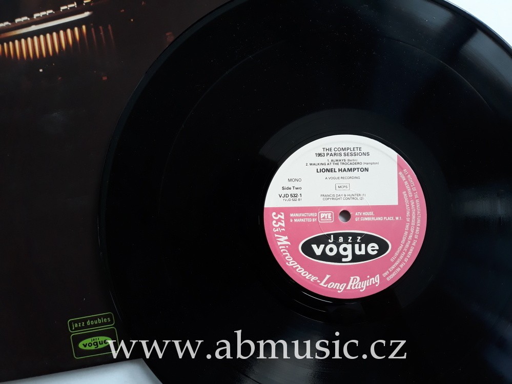 LP Lionel Hampton - The Complete 1953 Paris Sessions