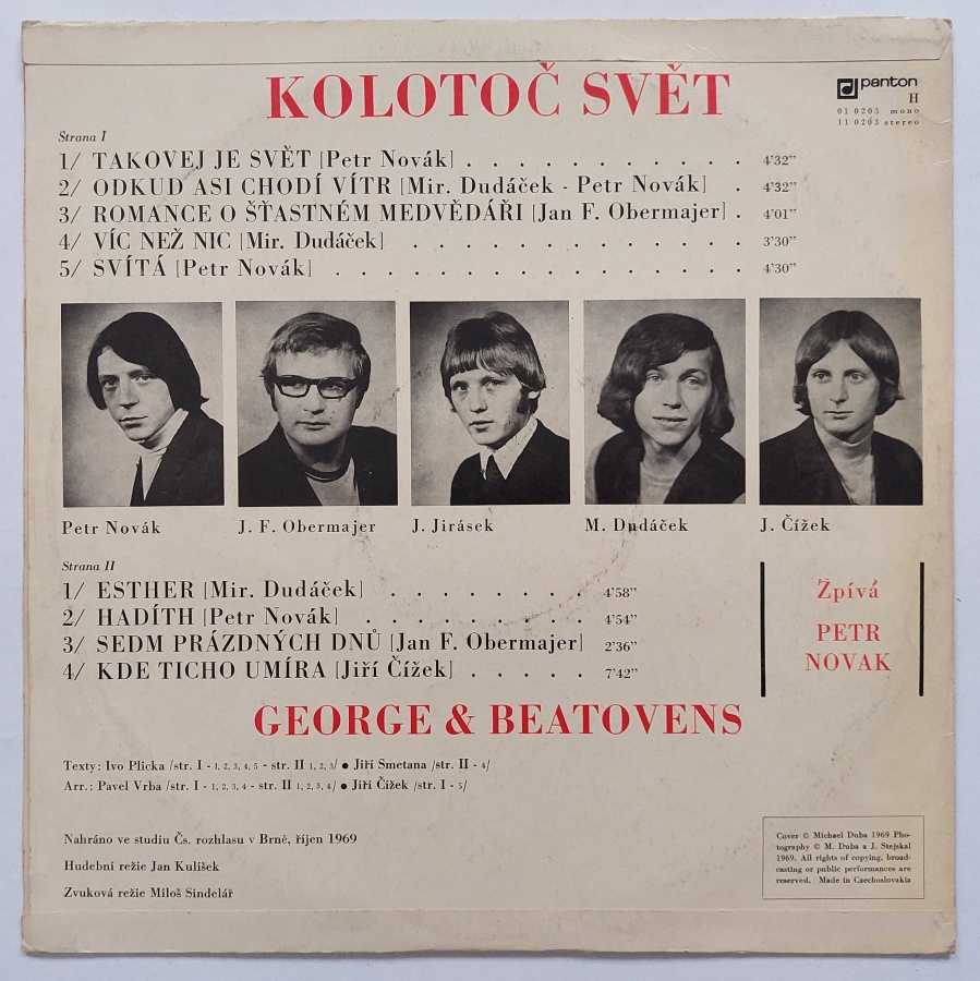 LP GEORGE & BEATOVENS - Kolotoč svět 