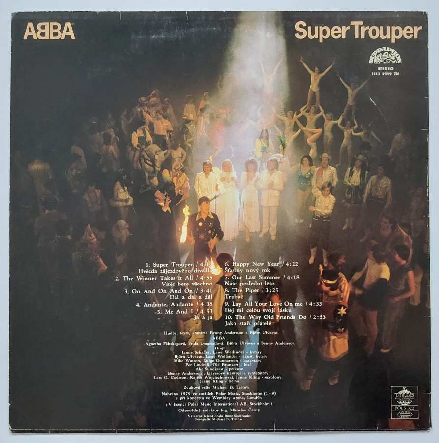 LP ABBA - SUPER TROUPER