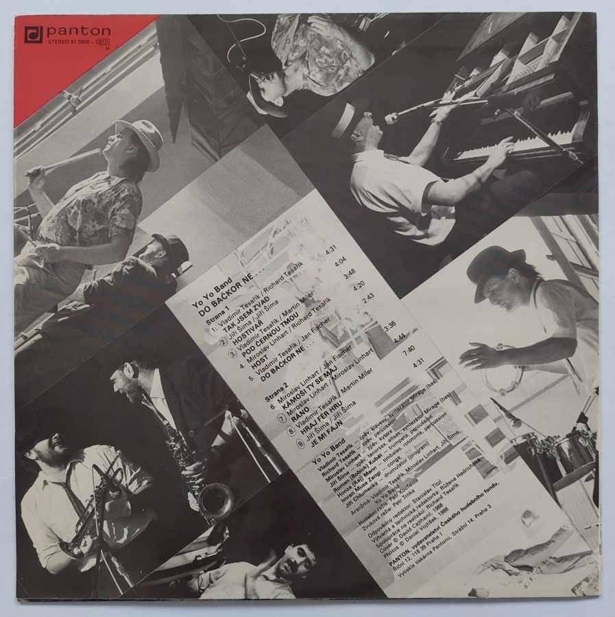 LP YO YO BAND - DO BAČKOR NE ...