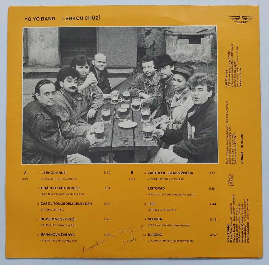 LP YO YO BAND - LEHKOU CHŮZÍ