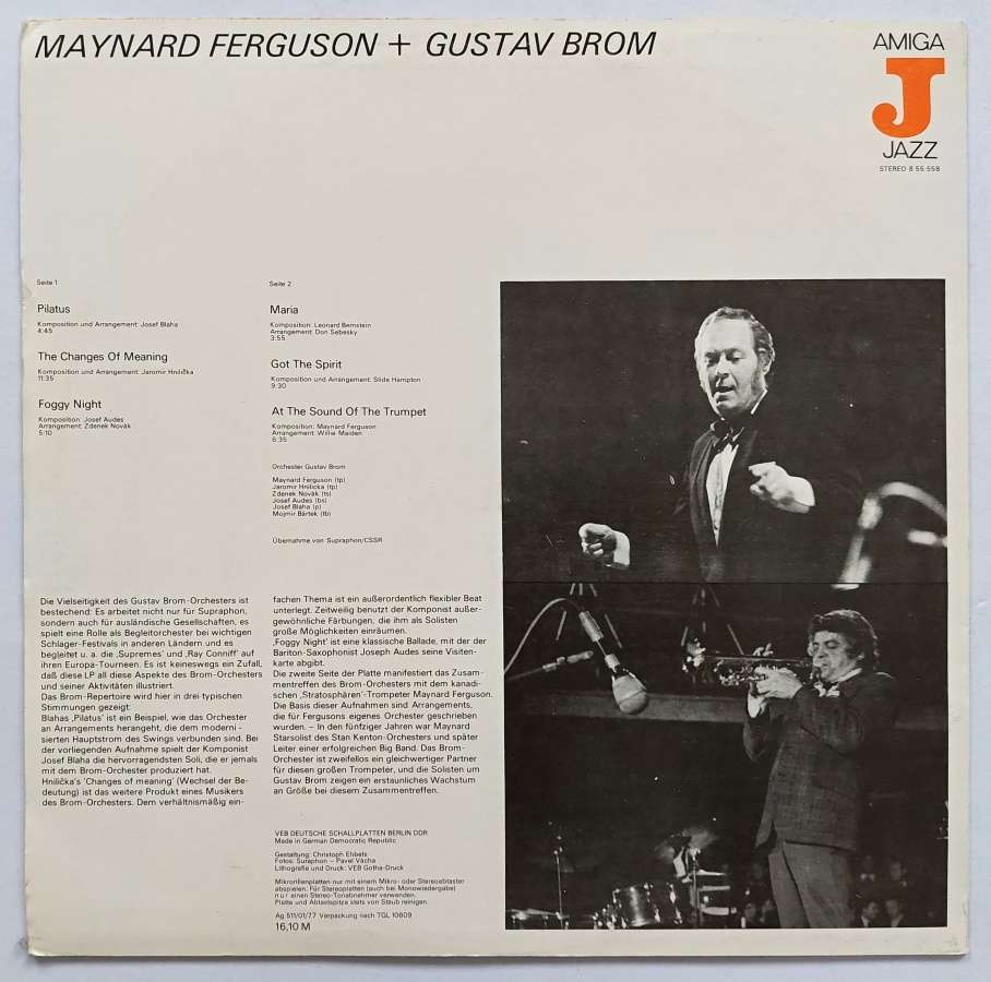 LP Maynard Ferguson + Gustav Brom