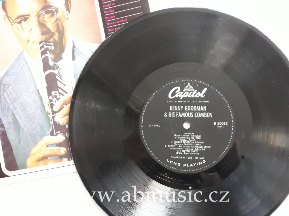 LP Benny Goodman And His Famous Combos