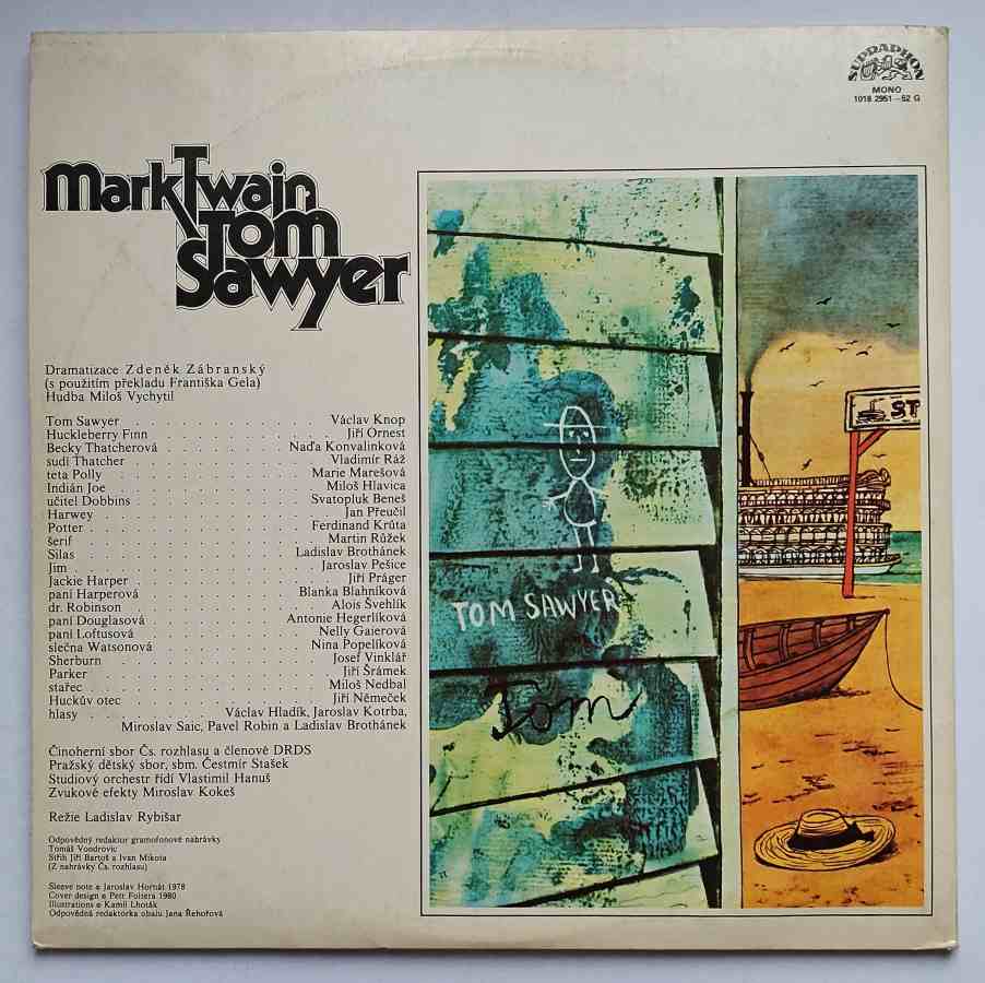 2LP Mark Twain - Tom Sawyer