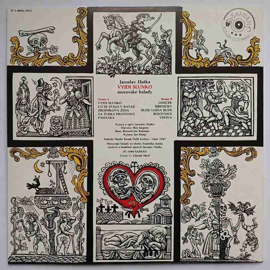 LP Jaroslav Hutka - Vyjdi slunko