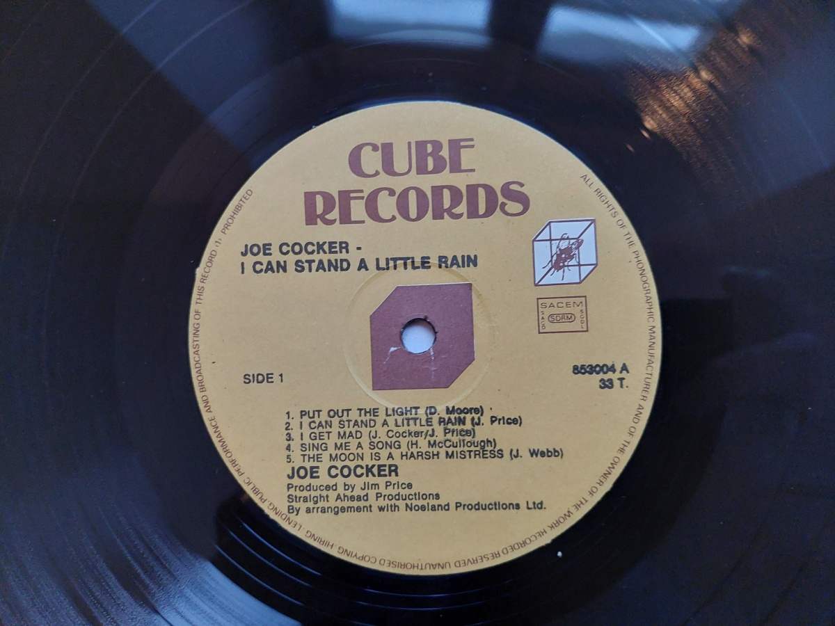 LP JOE COCKER - I CAN STAND A LITTLE RAIN