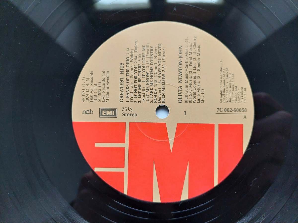 LP Olivia Newton John´s Greatest Hits