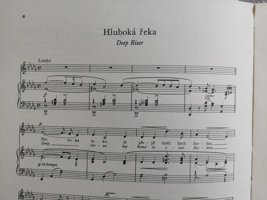 Černošské spirituály - Bedřich Nikodém 1955