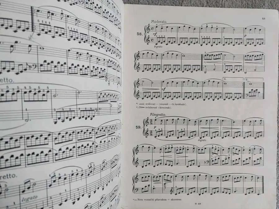 Ferdinand Beyer - Přípravná škola klavírní techniky op.101