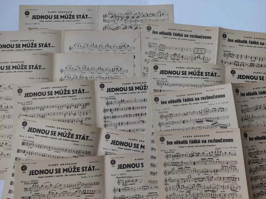 V. A. Vipler - Na Svatém kopečku - Vlkův orchestr 344/45