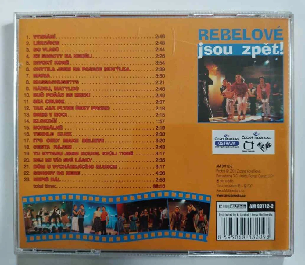 CD REBELOVÉ jsou zpět ! + CD Singl