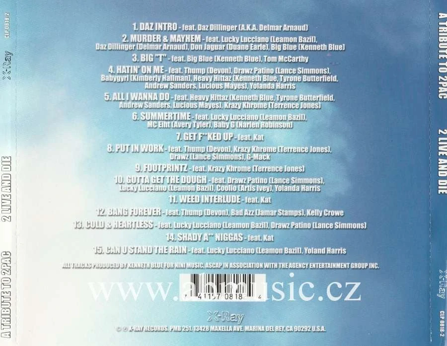 CD The Agency Presents A Tribute To 2Pac