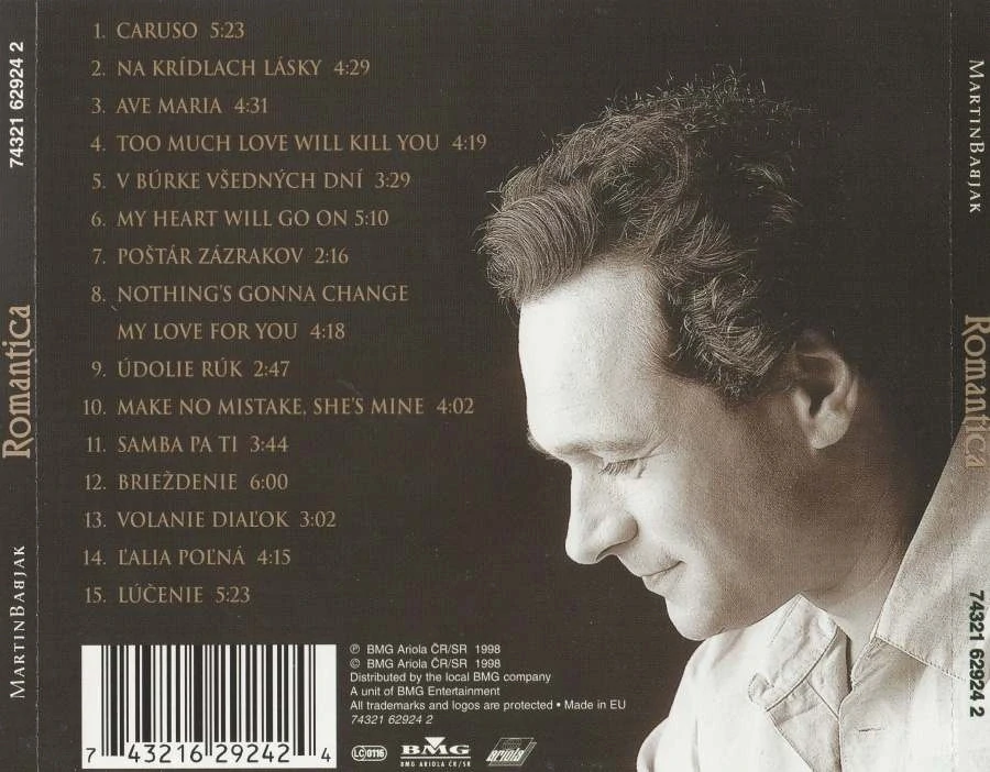 CD Romantica Martin Babjak
