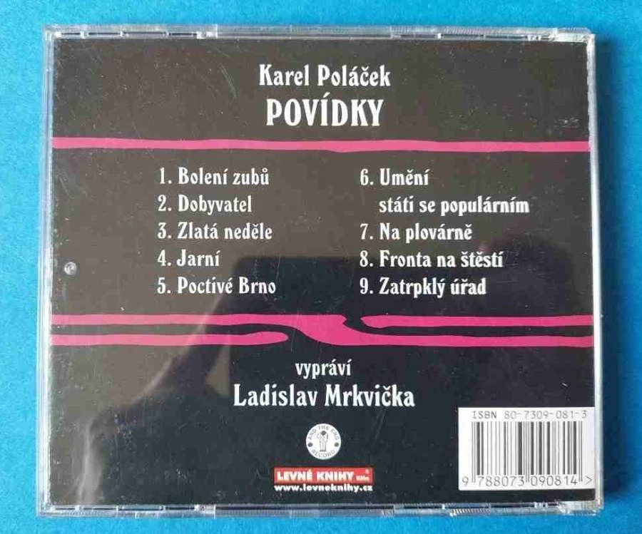 CD Karel Poláček - Povídky vypráví Ladislav Mrkvička