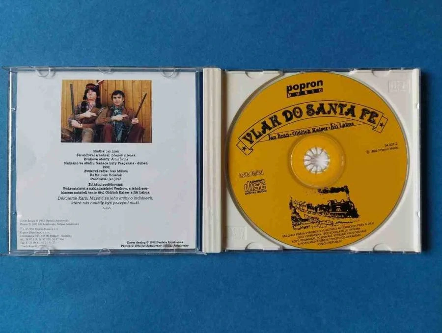 CD Vlak do Santa Fe - Jan Jiráň , Oldřich Kaiser , Jiří Lábus