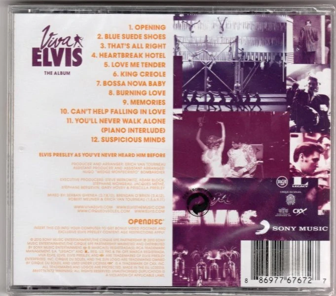 CD Viva Elvis The Album